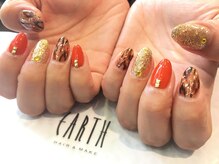 アース ネイルアイラッシュ 前橋店(EARTH Nail&Eyelash)/アートデザイン ￥８０００
