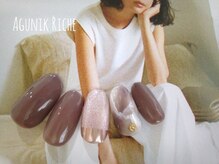 アグニークリッシェ(Agunik Riche)/【大理石ネイル】