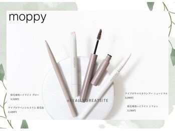 エクリュ アイラッシュ(ecru eyelash)/moppyシリーズからマスカラ発売