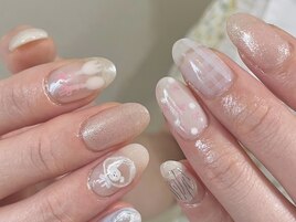 ふんわりネイル