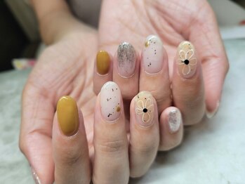 ネイルサロンカリプソ(Nail Salon Calypso 2)/スモーキーネイル☆
