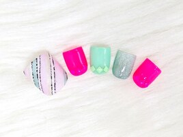 spring satin stripe