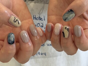 ニュアンスネイル^^