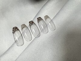 5種が選べるヒョウ柄ネイル☆