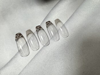 5種が選べるヒョウ柄ネイル☆