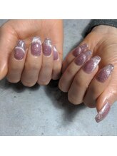 A'laise Nail【パラジェル/フィルイン導入店】/マグネットフレンチ