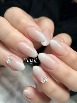 ヴィネイル(Vinail)の写真/大人可愛いニュアンスネイルやマグネットネイルも豊富♪持ち込み・相談しながらデザインを決めるのもOK!