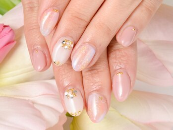 サロンド シェリー(salon de Cherie)/持ち込み 春ネイル