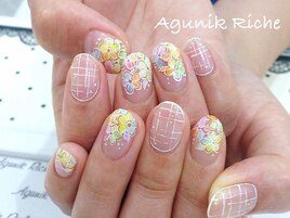 【フラワーネイル】