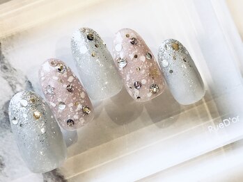 ツメトトノウ/冬のくすみネイル☆