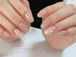 シンプルちゅるんネイル☆