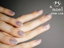 ノエル(Noel)/ブルーグレー×透け感ニュアンス