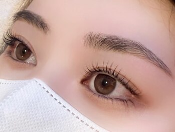 リリー(LILY)の写真/【NEWメニュー☆ラッシュリフトまつげパーマ＋美眉スタイリング¥7700】忙しい朝のメイクの時短にも◎