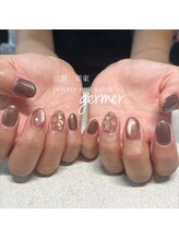 ジェルメ(germer)/キルティングネイルを取り入れて
