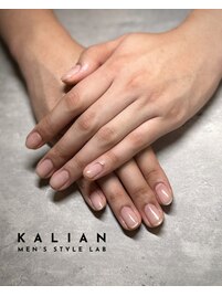 メンズ◇クリアネイル