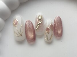 チューリップネイル/8000円