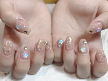 キャッツアイトーキョー 高円寺店(Cat's eyeTOKYO)/宝石ネイル