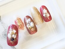 ツメトトノウ/和装にも◎ゴージャスネイル☆