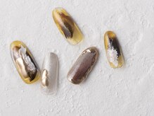 サンミーゴネイル 神戸店(Sunmego Nail)/塗りかけべっ甲ネイル