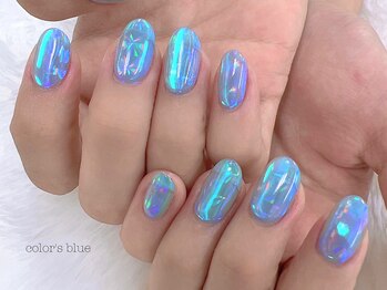 カラーズ ブルー 渋谷店(color's blue)/うるうるネイル ¥8,500