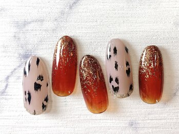 ネイルサロン インプレス(Impress)/ヒョウ柄ネイル
