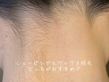 ハリウッドブロウリフト ワクシー 青山店(HOLLYWOOD BROW LIFT WAXYYY.)/シェービングとワックスどっち？