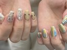 ちぐはぐネイル
