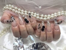 アンジュ(Ange)/【Miyu】ヒョウ柄×キラキラ