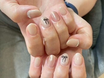 リボン ストーン