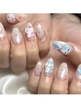 ドット×キラキラ