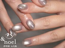 ノエル(Noel)/ホワイトシルバーフラッシュマグ