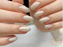 ラスターネイル(Luster nail)/人気オフィスネイル☆