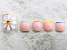 ラ クレア 津田沼店/フット：定額アート￥7000