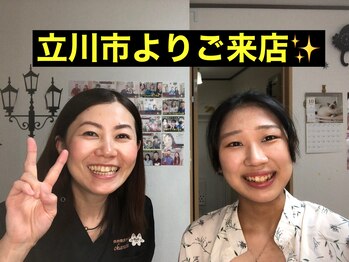 美容整体サロン オオカンシャ(okansha)/立川市よりお越しのK様と♪