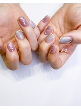 ウロネイルズ(ulo nails)/星ホロマグネットミラーデザイン