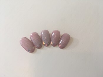 ジュネス(JEUNESSE)/¥7,800デザインネイル【虹】