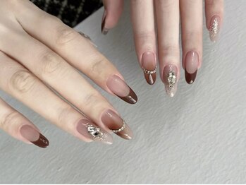 ジェジェネイル(JJ'sNail)の写真/【定額コ-ス多数有】ワンホン韓国系～ニュアンス系まで♪季節のデザインもご用意!初めての方にもオススメ◎