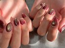 マグネットネイル/ボルドー