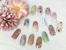 ワンポイントデザイン☆アート2本付き