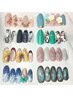 【ハンド*当店オフ無料】定額ニュアンスアートC ¥9500