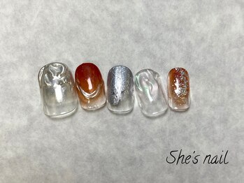 シーズネイル(She's nail)/新規お客様 オフ込み 6500円