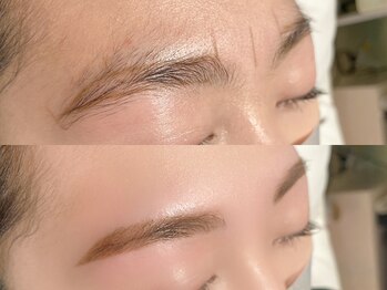 パルフェ(Parfait Eyelash Nail Salon)/黄金比計測で導く似合う眉毛♪