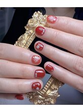 サムズアップネイル(thumbs up nail)/ハンド自由デザイン