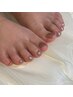 【Foot/フット】ワンカラー ￥6500(カラー400色以上/色混ぜok)