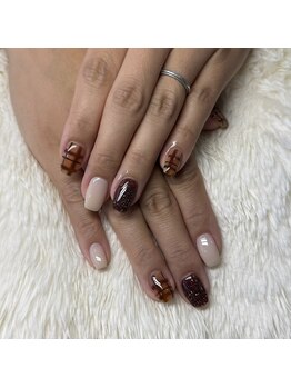 インプレス 鶴見店(Impress)/チェックネイル