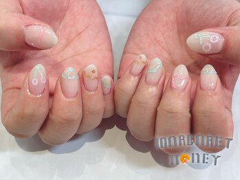 マーガレットハニー 本八幡/ぷっくり韓国落書きアート