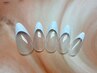【Hand】フレンチネイル　¥4500