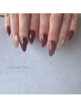 リアンスネイル ヴィヴィッド 岡山店(LianS nail ViViD)/ナチュラル