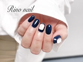 ネイビーネイル※パーツ澤田私物