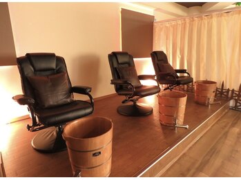 康楽館/溜池山王/組み合わせ/足湯足冷寒